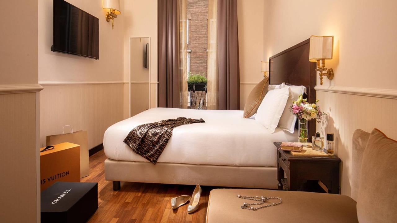 Hotel Del Corso Rome Bagian luar foto